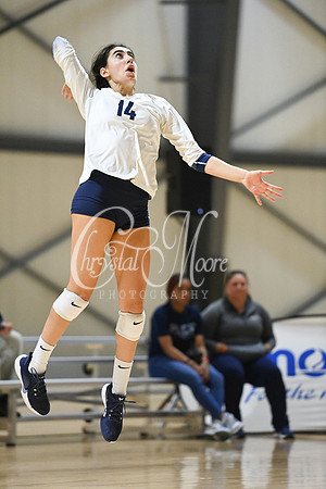 Pace Academy vs Gordon Lee High School during 2021 GHSA State 2A-1A Public Volleyball State Championship
