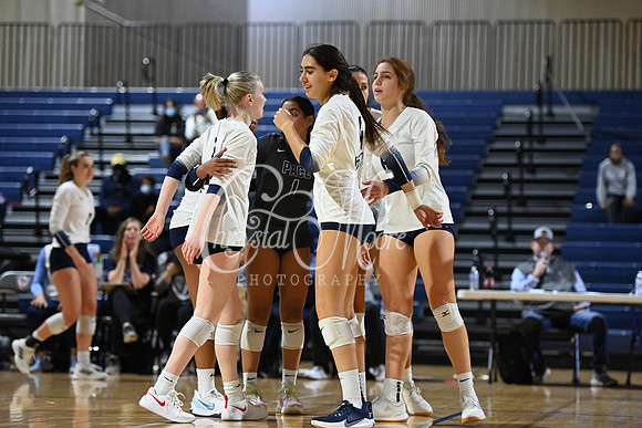 Pace Academy vs Gordon Lee High School during 2021 GHSA State 2A-1A Public Volleyball State Championship