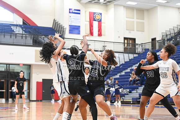 6A Marietta vs 6A North Paulding during Region 5 semi-finals girls basketball tournament