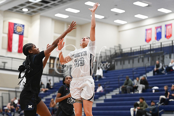 6A Marietta vs 6A North Paulding during Region 5 semi-finals girls basketball tournament