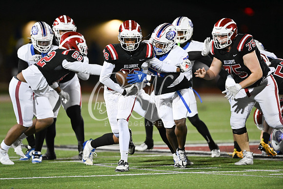 Hillgrove vs Peachtree Ridge during second round GHSA 6A State Football Playoffs