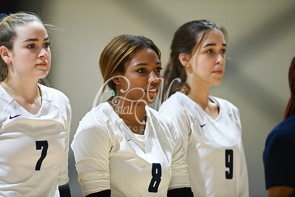 Pace Academy vs Gordon Lee High School during 2021 GHSA State 2A-1A Public Volleyball State Championship