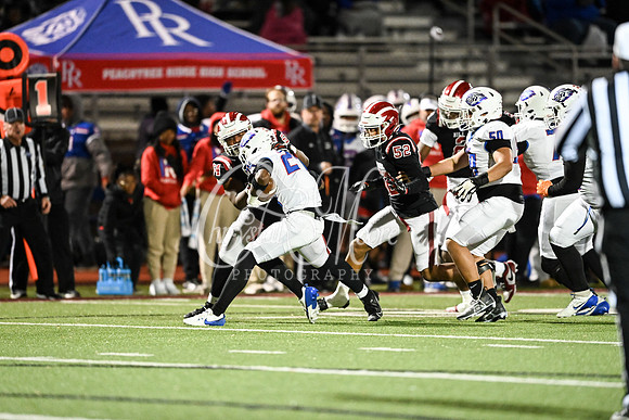 Hillgrove vs Peachtree Ridge during second round GHSA 6A State Football Playoffs
