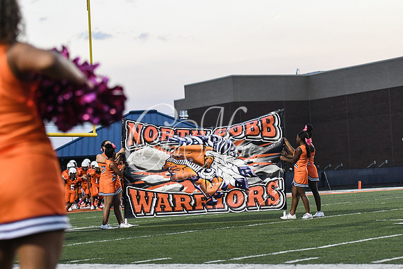 North Cobb Class of 2023 during 8th Grade North Cobb game vs McEachern
