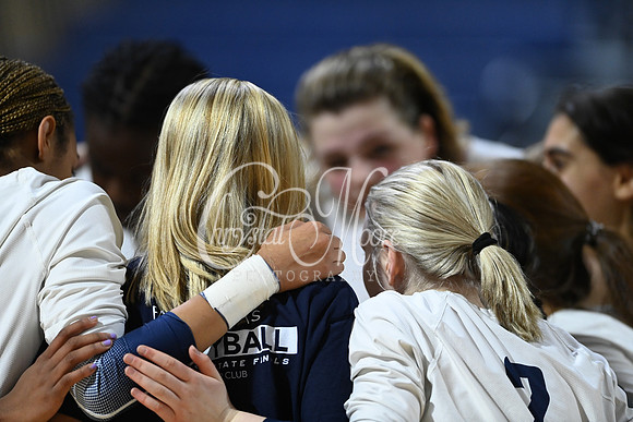 Pace Academy vs Gordon Lee High School during 2021 GHSA State 2A-1A Public Volleyball State Championship