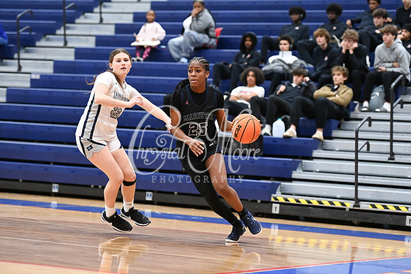 6A Marietta vs 6A North Paulding during Region 5 semi-finals girls basketball tournament