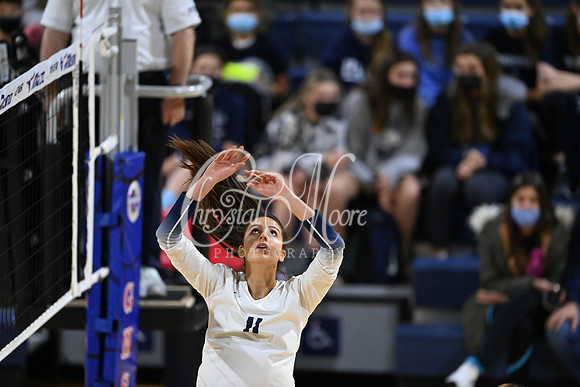 Pace Academy vs Gordon Lee High School during 2021 GHSA State 2A-1A Public Volleyball State Championship