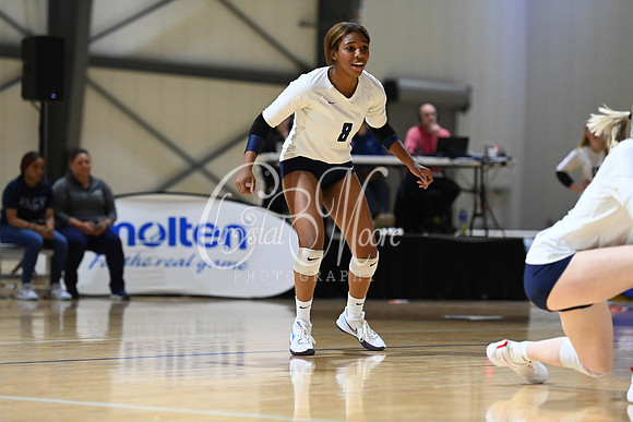Pace Academy vs Gordon Lee High School during 2021 GHSA State 2A-1A Public Volleyball State Championship