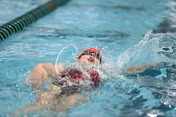 Allatoona High School Swim Team during Campbell Meet