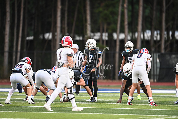 Football action from Class A Division I Mount Paran vs Mount Pisgah