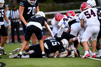 Football action from Class A Division I Mount Paran vs Mount Pisgah