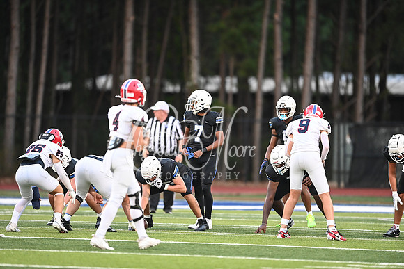 Football action from Class A Division I Mount Paran vs Mount Pisgah