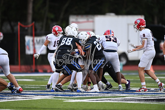 Football action from Class A Division I Mount Paran vs Mount Pisgah