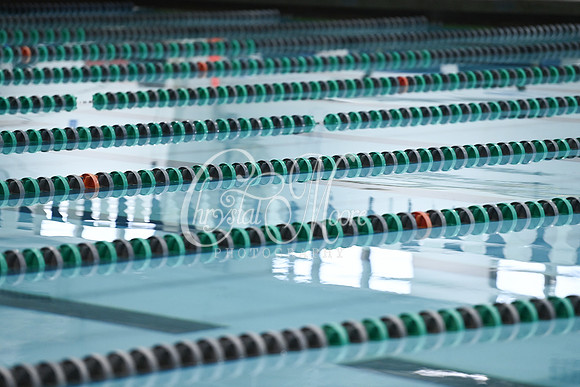Allatoona High School Swim Team during Campbell Meet