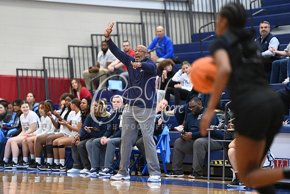 6A Marietta vs 6A North Paulding during Region 5 semi-finals girls basketball tournament
