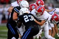 Football action from Class A Division I Mount Paran vs Mount Pisgah