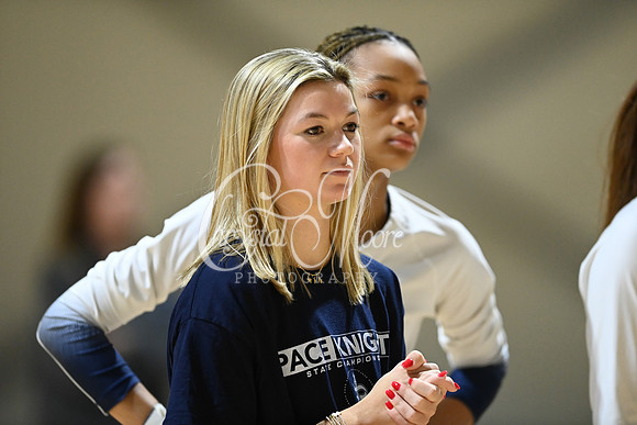 Pace Academy vs Gordon Lee High School during 2021 GHSA State 2A-1A Public Volleyball State Championship