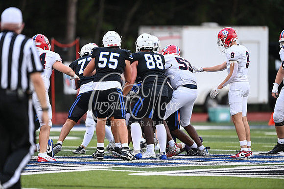 Football action from Class A Division I Mount Paran vs Mount Pisgah