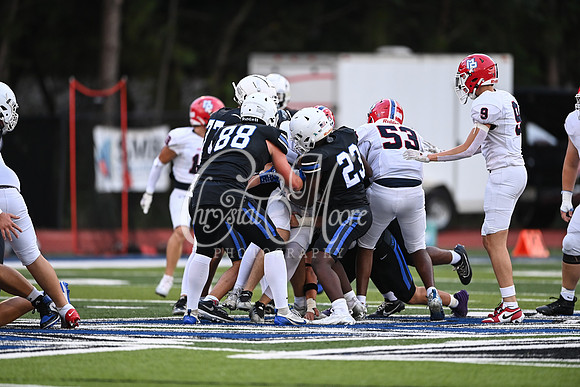 Football action from Class A Division I Mount Paran vs Mount Pisgah