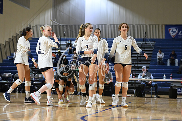 Pace Academy vs Gordon Lee High School during 2021 GHSA State 2A-1A Public Volleyball State Championship