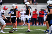 Football action from Class A Division I Mount Paran vs Mount Pisgah