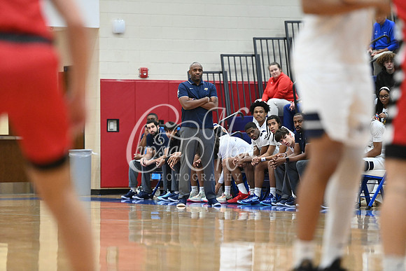 6A Wheeler vs 6A Cherokee during region 5 semi-finals boys basketball tournament