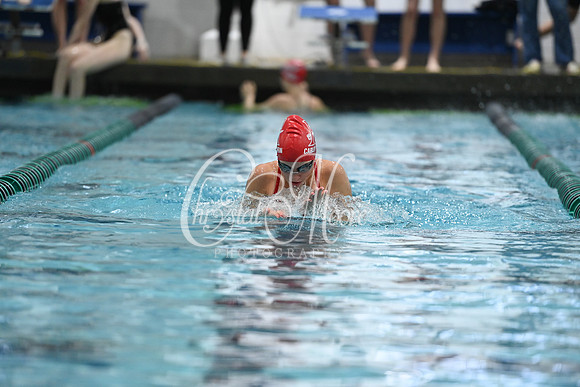 Allatoona High School Swim Team during Campbell Meet