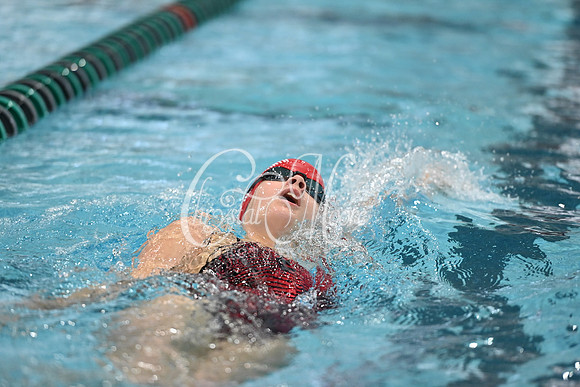 Allatoona High School Swim Team during Campbell Meet