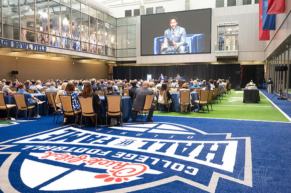 2025 Pinnacle Forum Breakfast with Distinguished Guest, Desmond Howard, at the College Football Hall of Fame