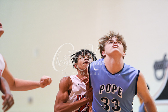 Allatoona Freshman Basketball vs Pope