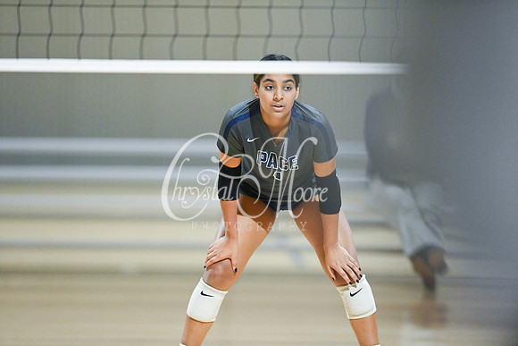 Pace Academy vs Gordon Lee High School during 2021 GHSA State 2A-1A Public Volleyball State Championship