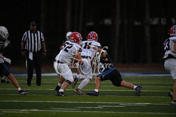 Football action from Class A Division I Mount Paran vs Mount Pisgah