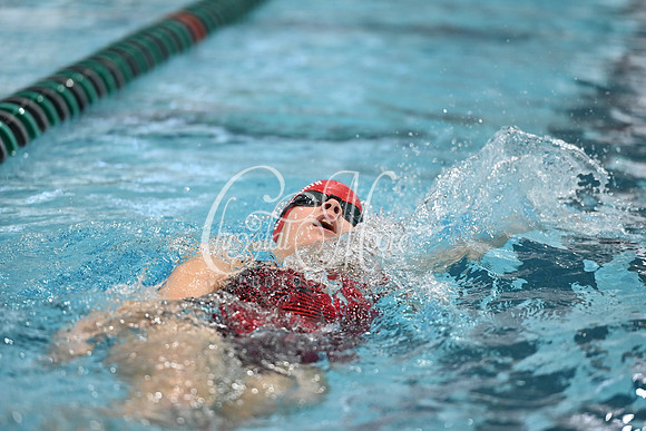 Allatoona High School Swim Team during Campbell Meet