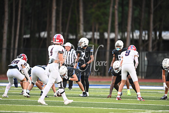 Football action from Class A Division I Mount Paran vs Mount Pisgah