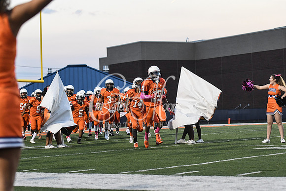 North Cobb Class of 2023 during 8th Grade North Cobb game vs McEachern