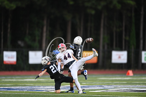 Football action from Class A Division I Mount Paran vs Mount Pisgah