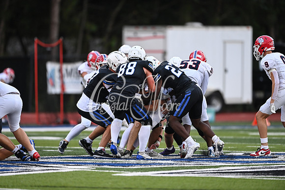 Football action from Class A Division I Mount Paran vs Mount Pisgah